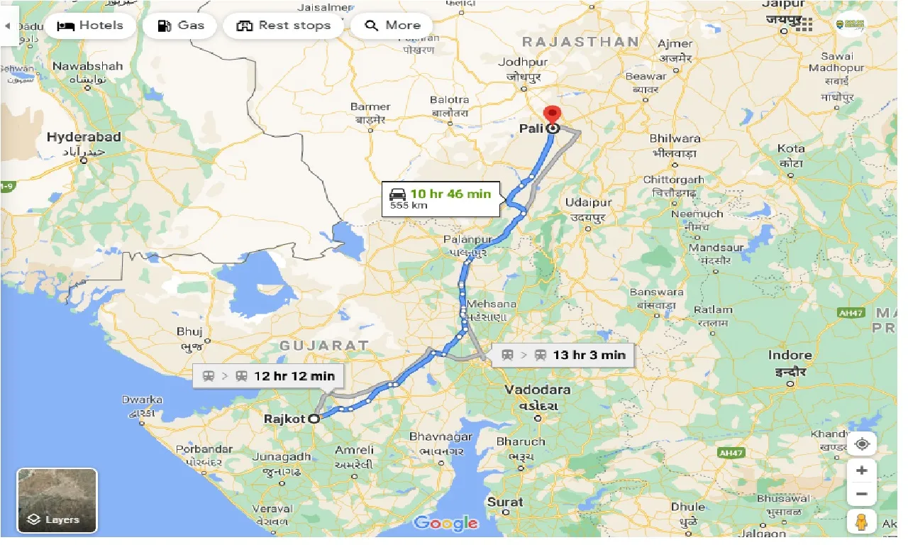 rajkot-to-pali-taxi