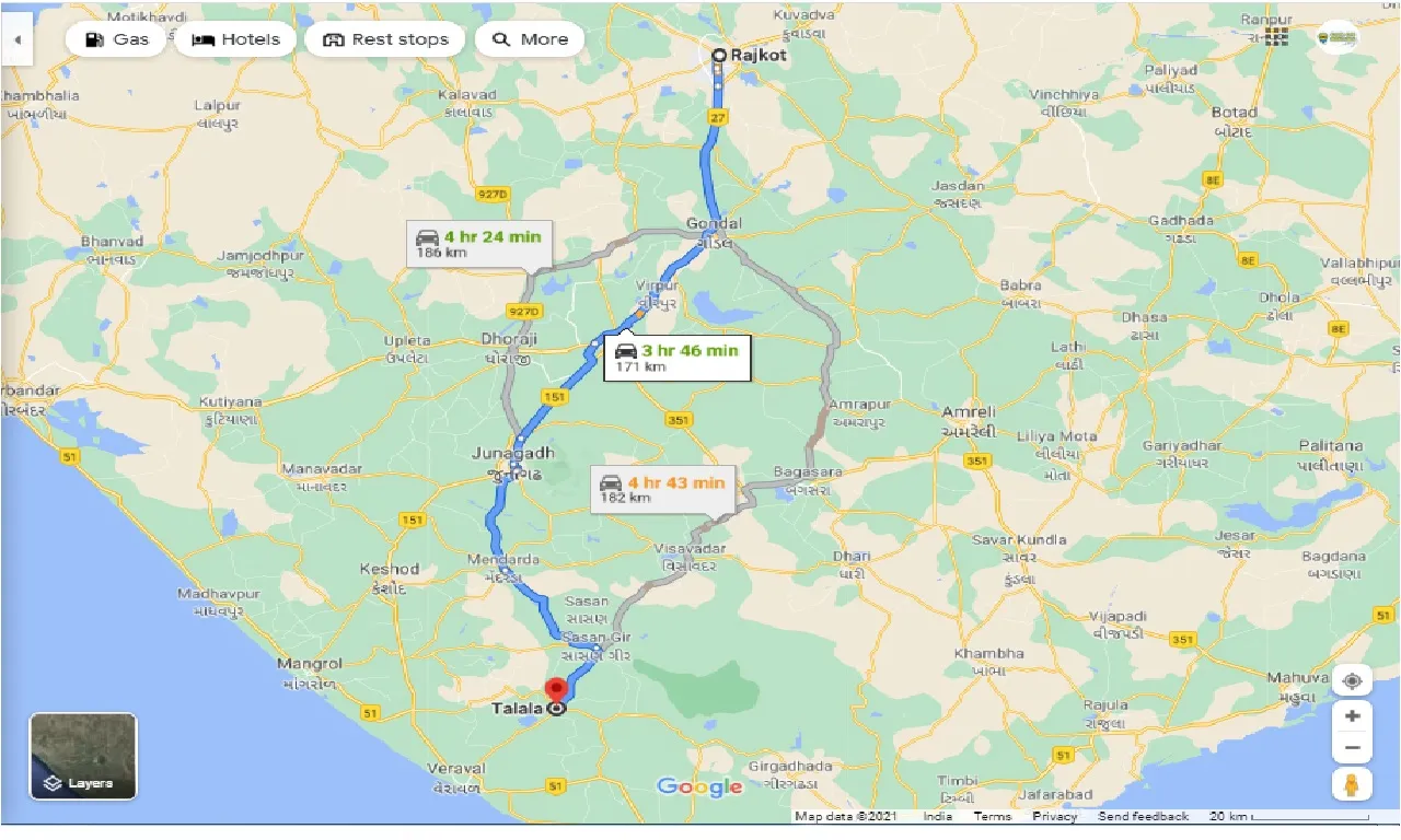 rajkot-to-talala-taxi