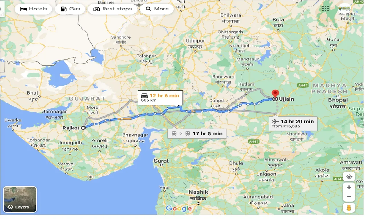 rajkot-to-ujjain-taxi