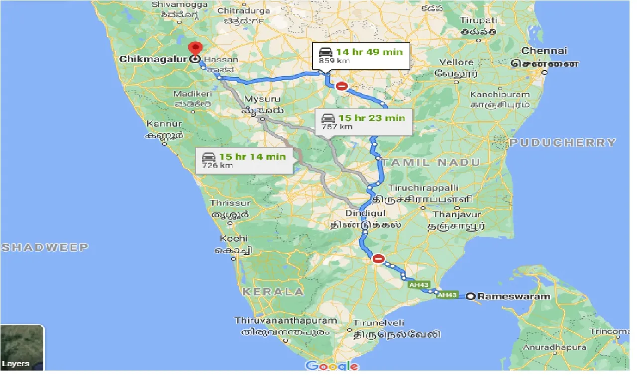 rameswara-to-chikmagalur-taxi