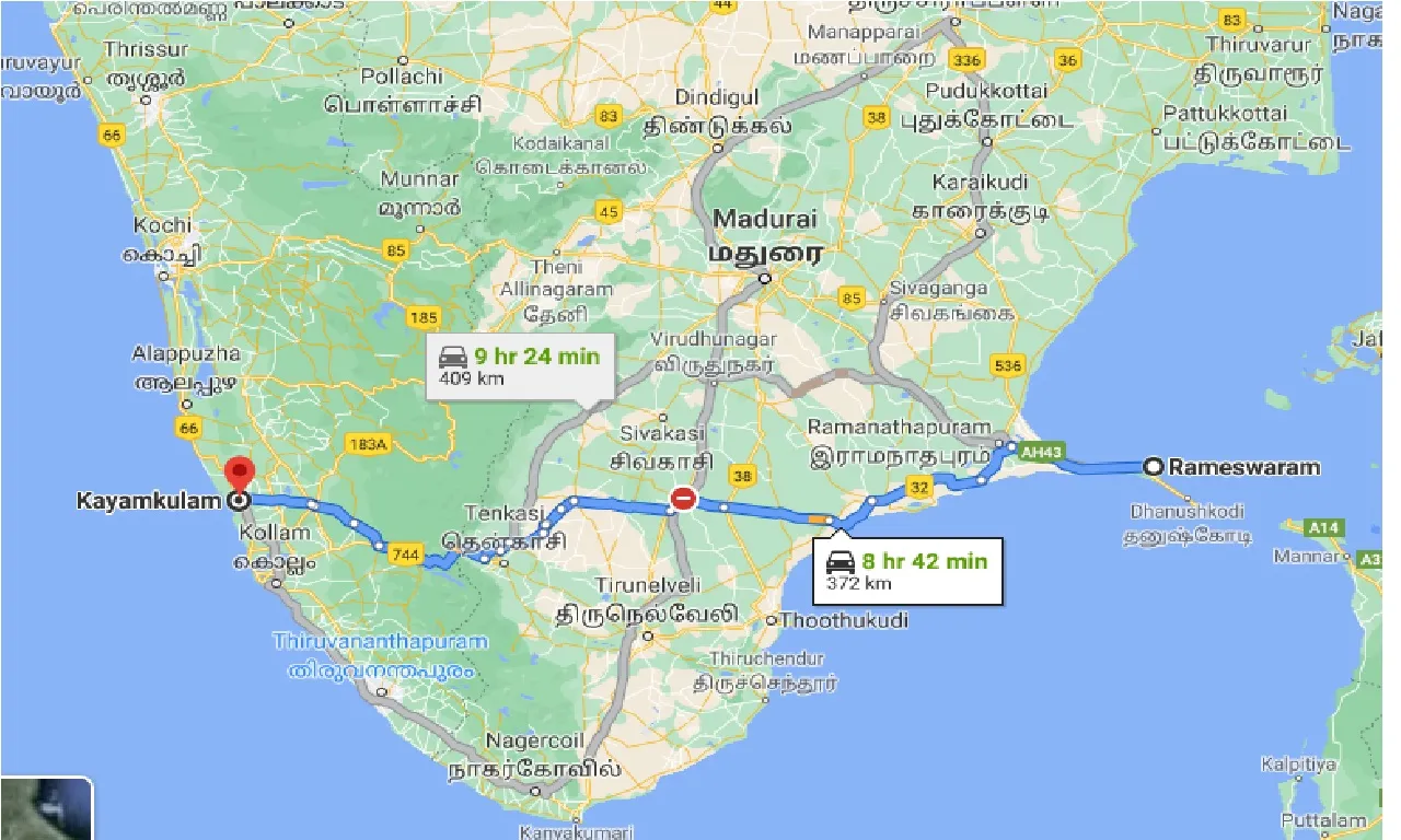 rameswara-to-kayamkulam-taxi