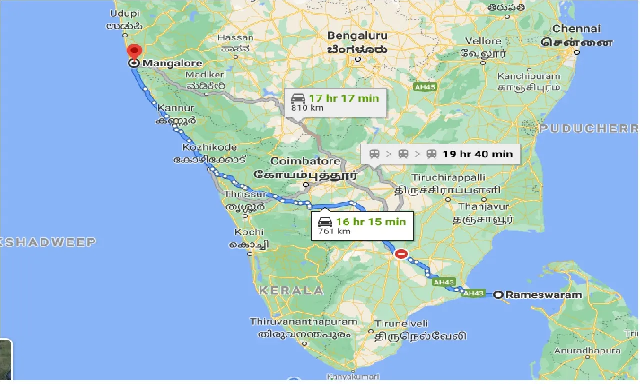 rameswara-to-mangalore-one-way