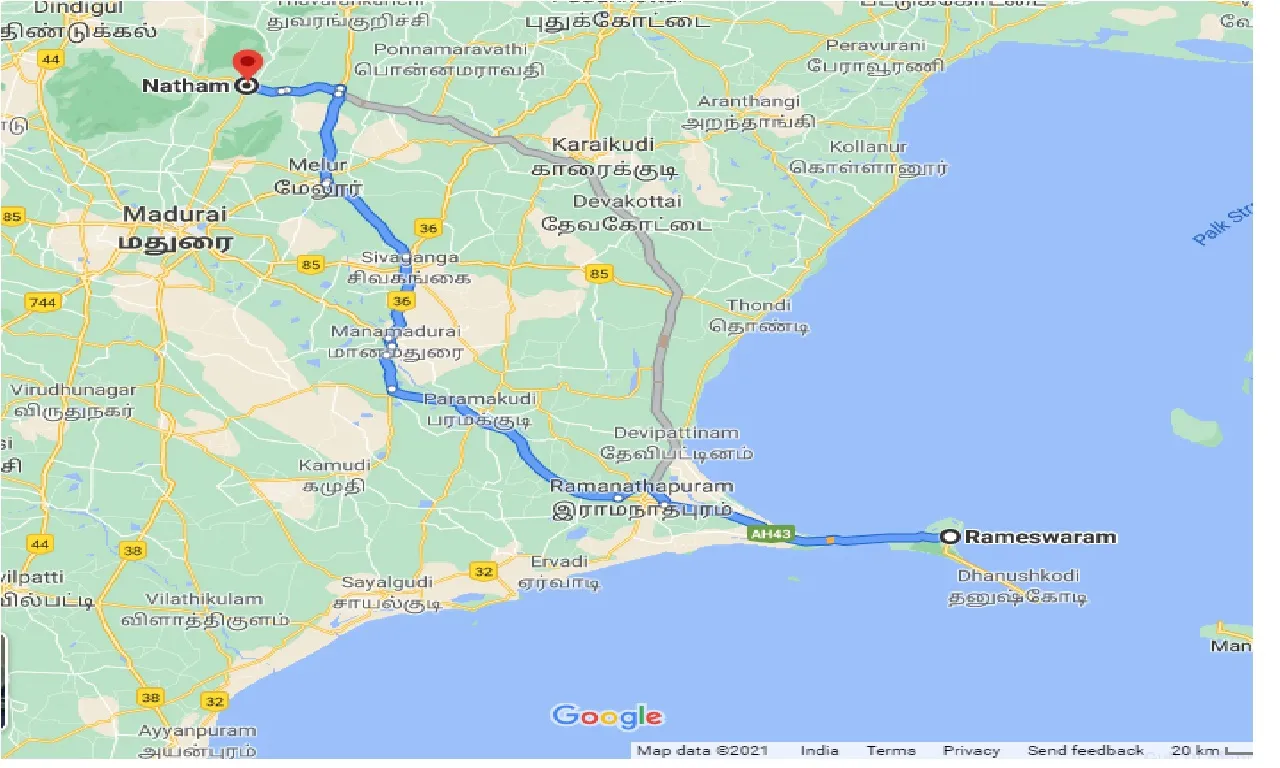 rameswara-to-natham-taxi