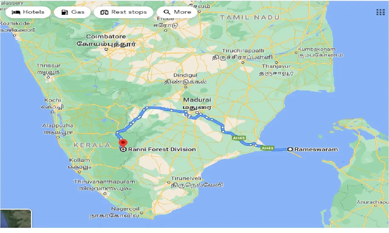 rameswara-to-ranni-forest-division-one-way
