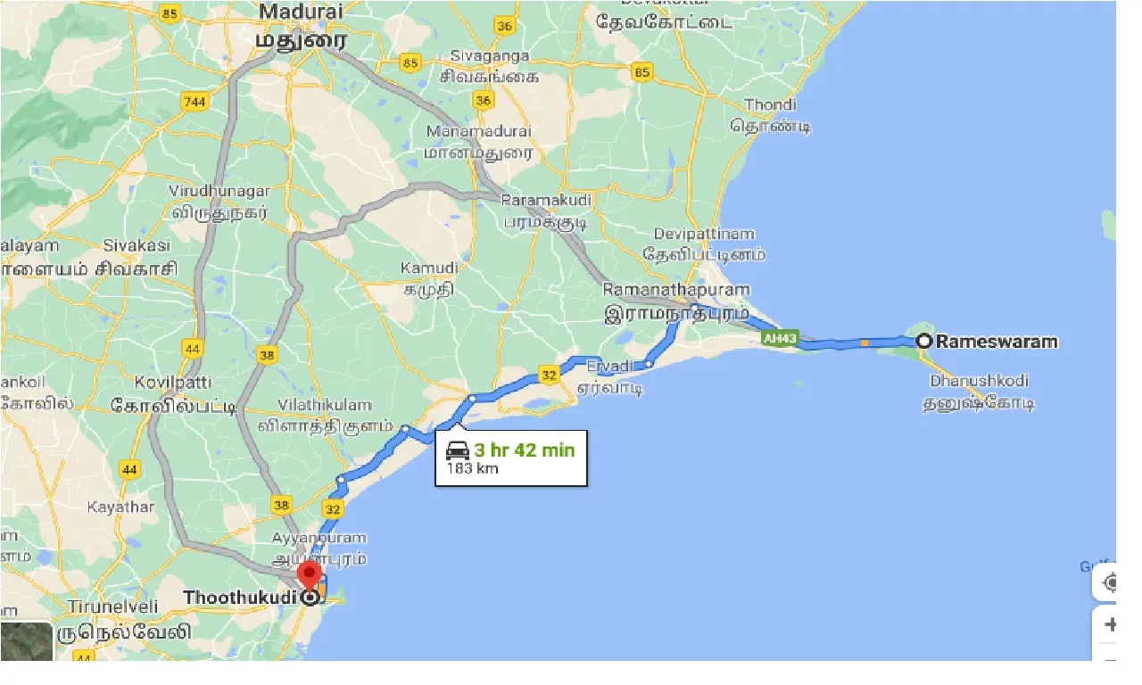 rameswara-to-thoothukudi-taxi