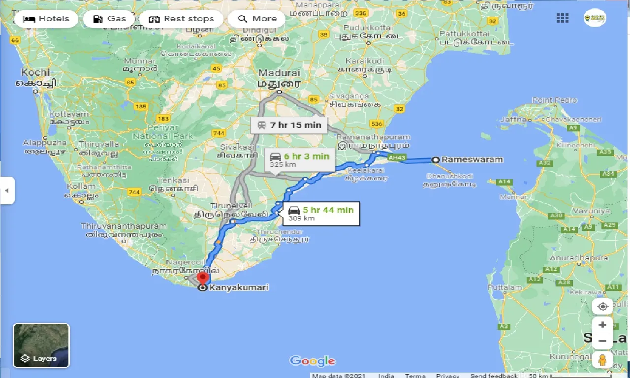 rameswaram-to-kanyakumari-one-way