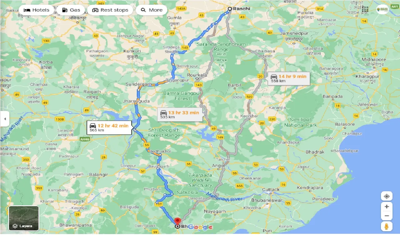 ranchi-to-bhanjanagar-one-way