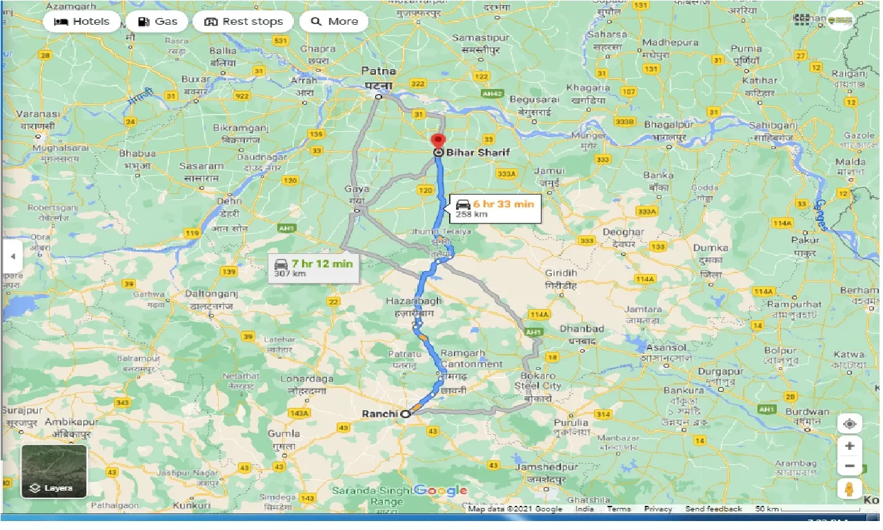 ranchi-to-bihar-sharif-round-trip
