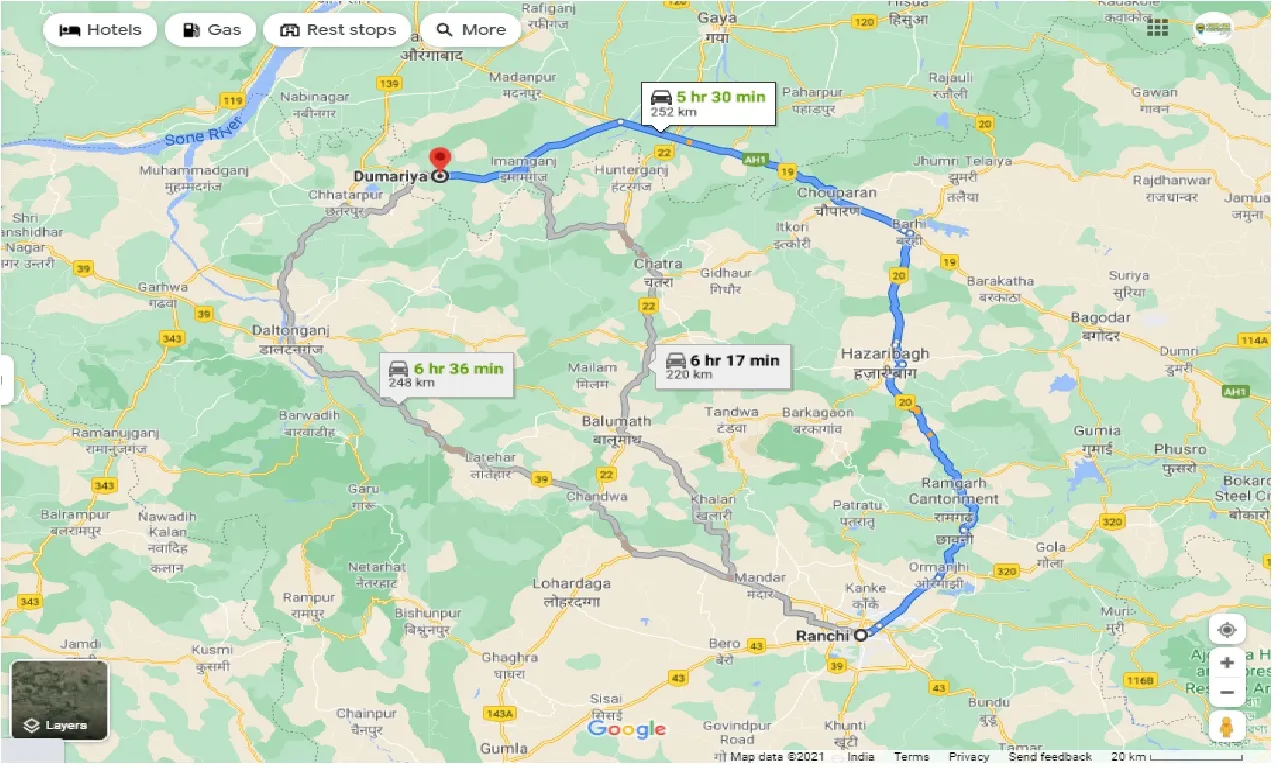 ranchi-to-dhanwar-round-trip