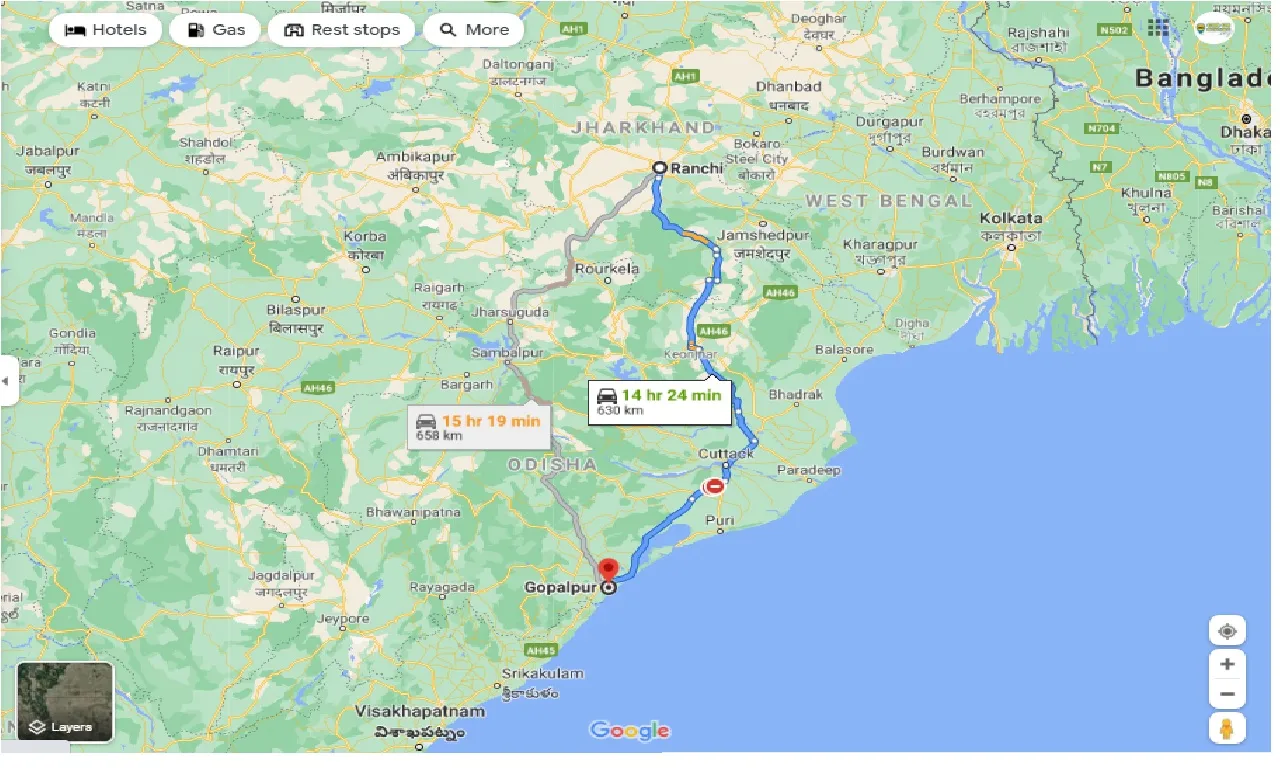 ranchi-to-gopalpur-one-way