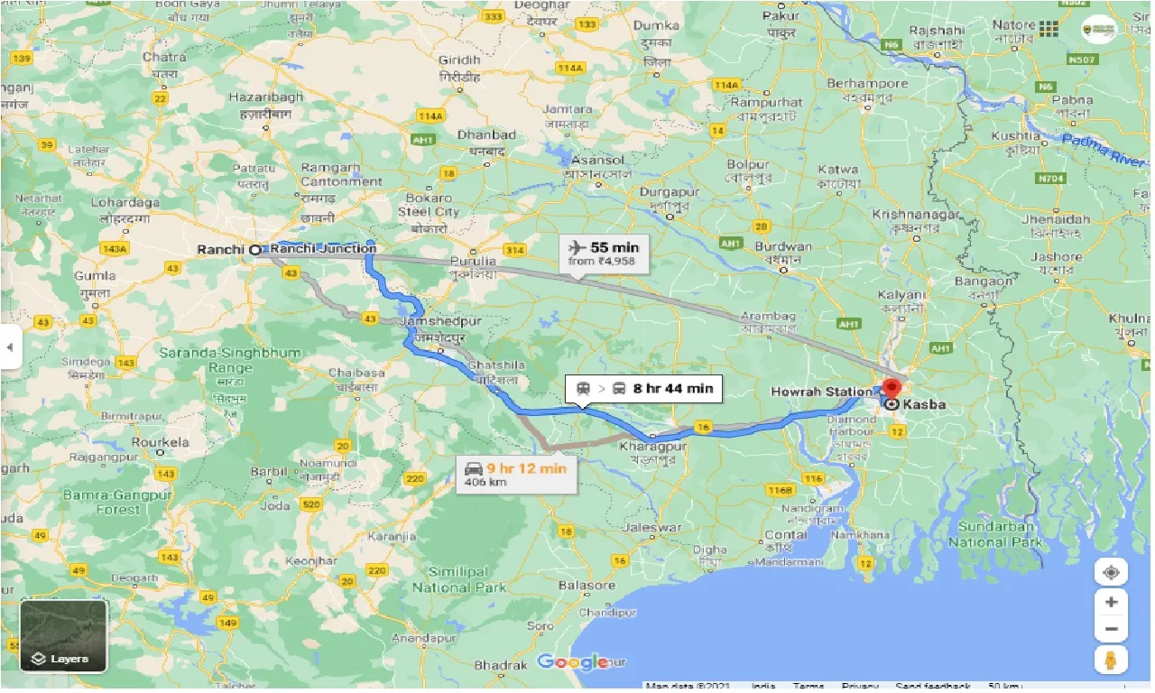 ranchi-to-kasba-one-way