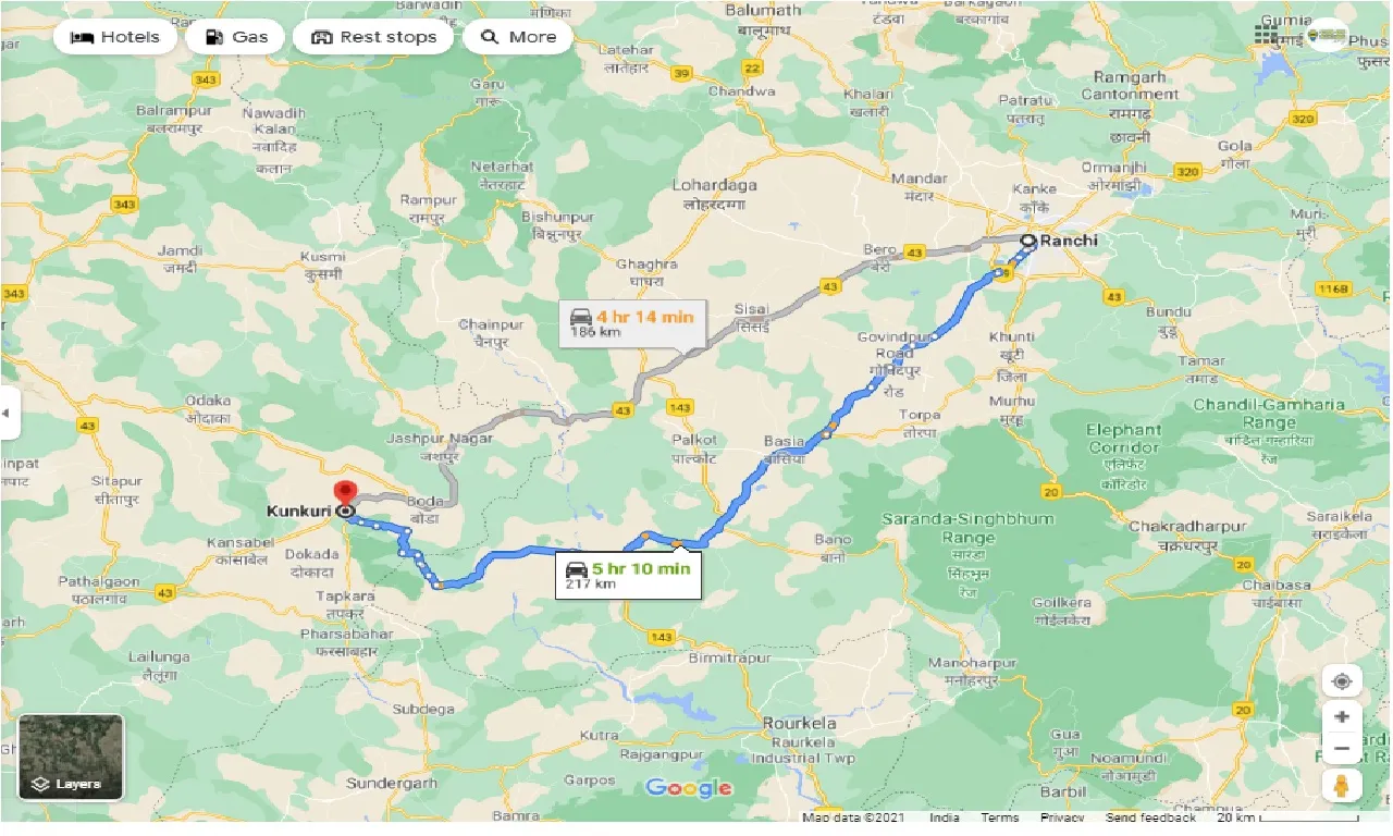 ranchi-to-kunkuri-round-trip