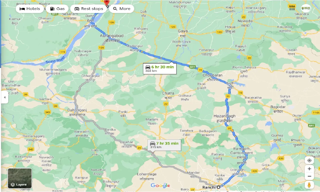 ranchi-to-nasriganj-round-trip