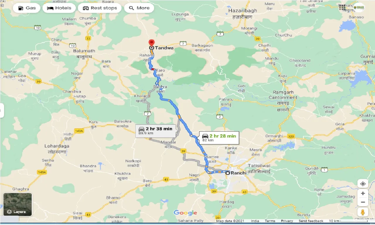 ranchi-to-tandwa-round-trip