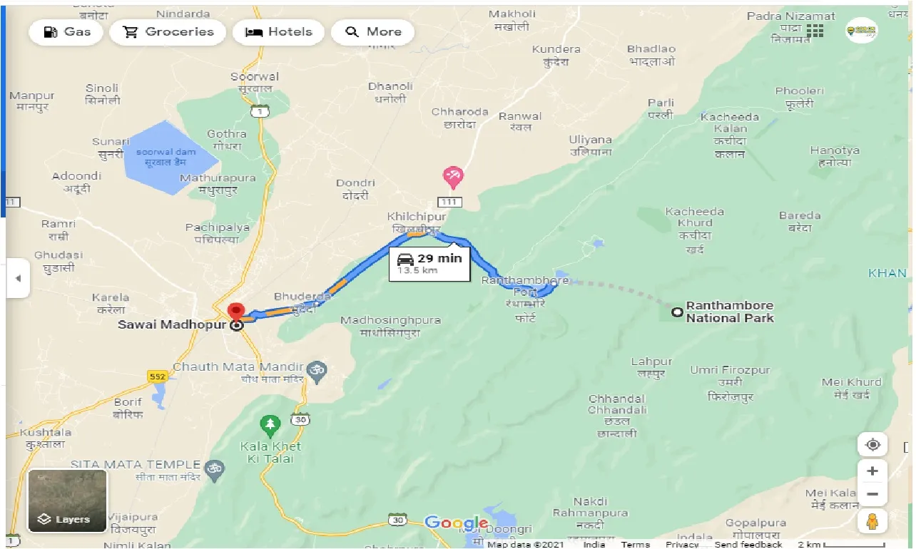 ranthambore-to-sawai-madhopur-one-way