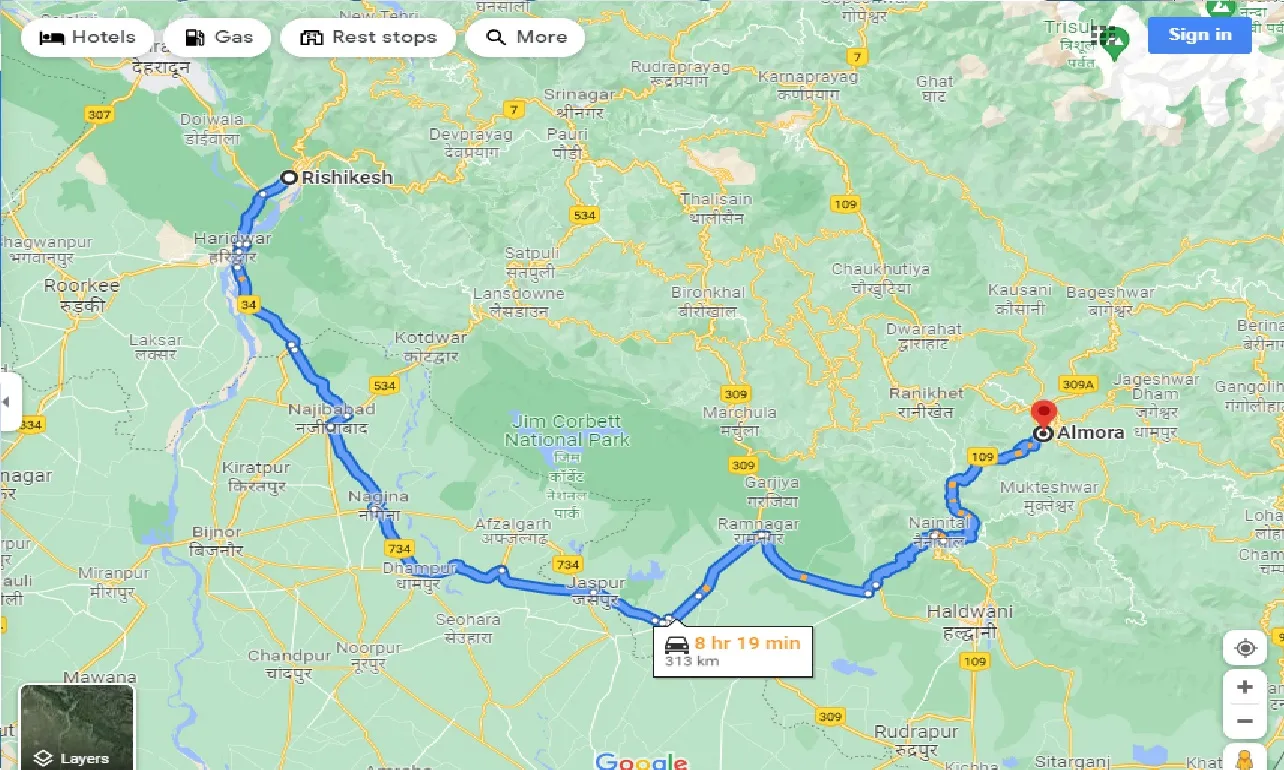 rishikesh-to-almora-one-way