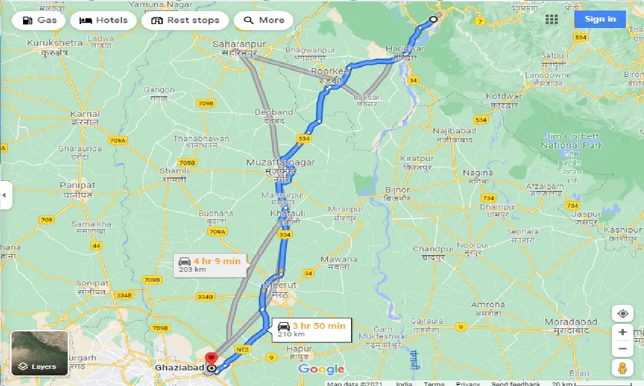 rishikesh-to-ghaziabad-one-way