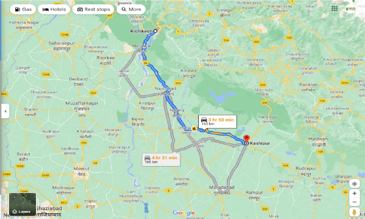 rishikesh-to-kashipur-one-way