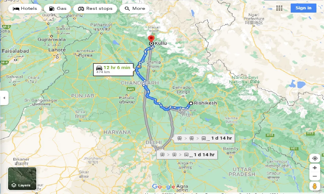rishikesh-to-kullu-one-way