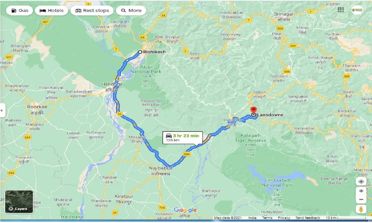 rishikesh-to-lansdowne-one-way