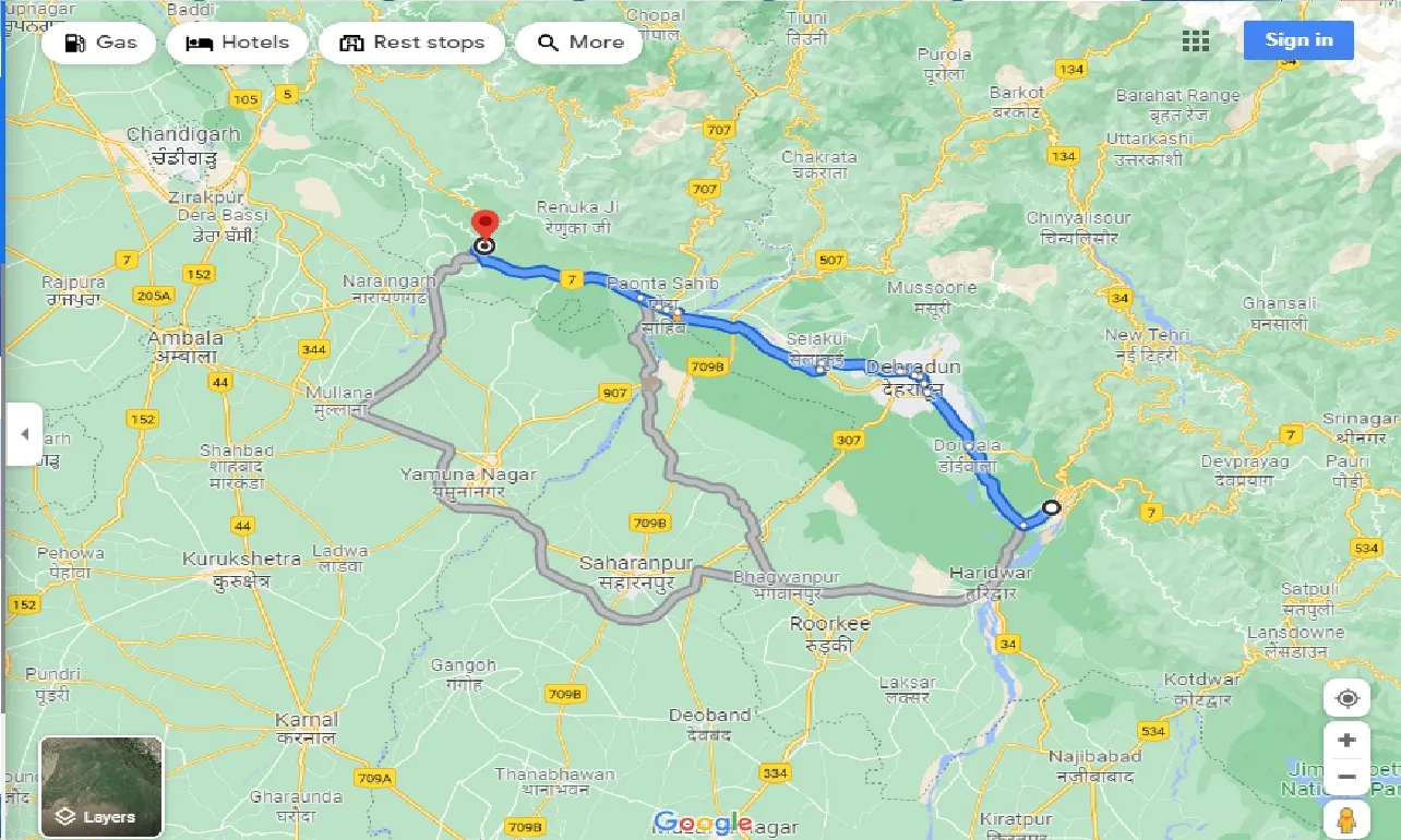 rishikesh-to-nahan-one-way