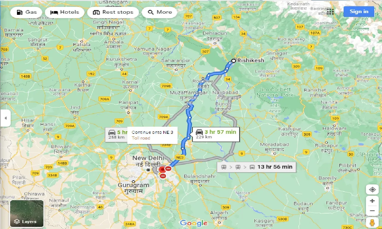 rishikesh-to-noida-one-way