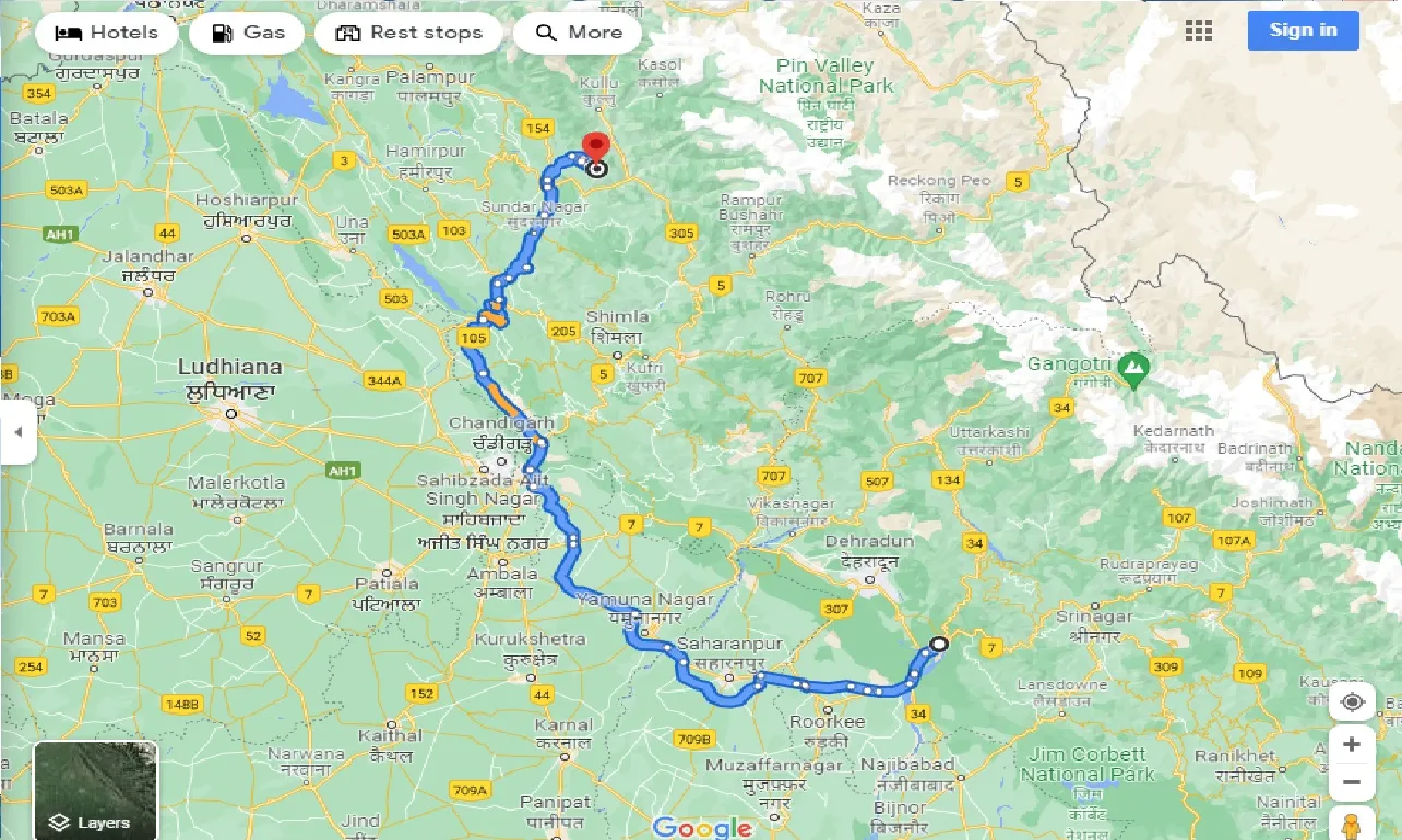 rishikesh-to-prashar-lake-one-way
