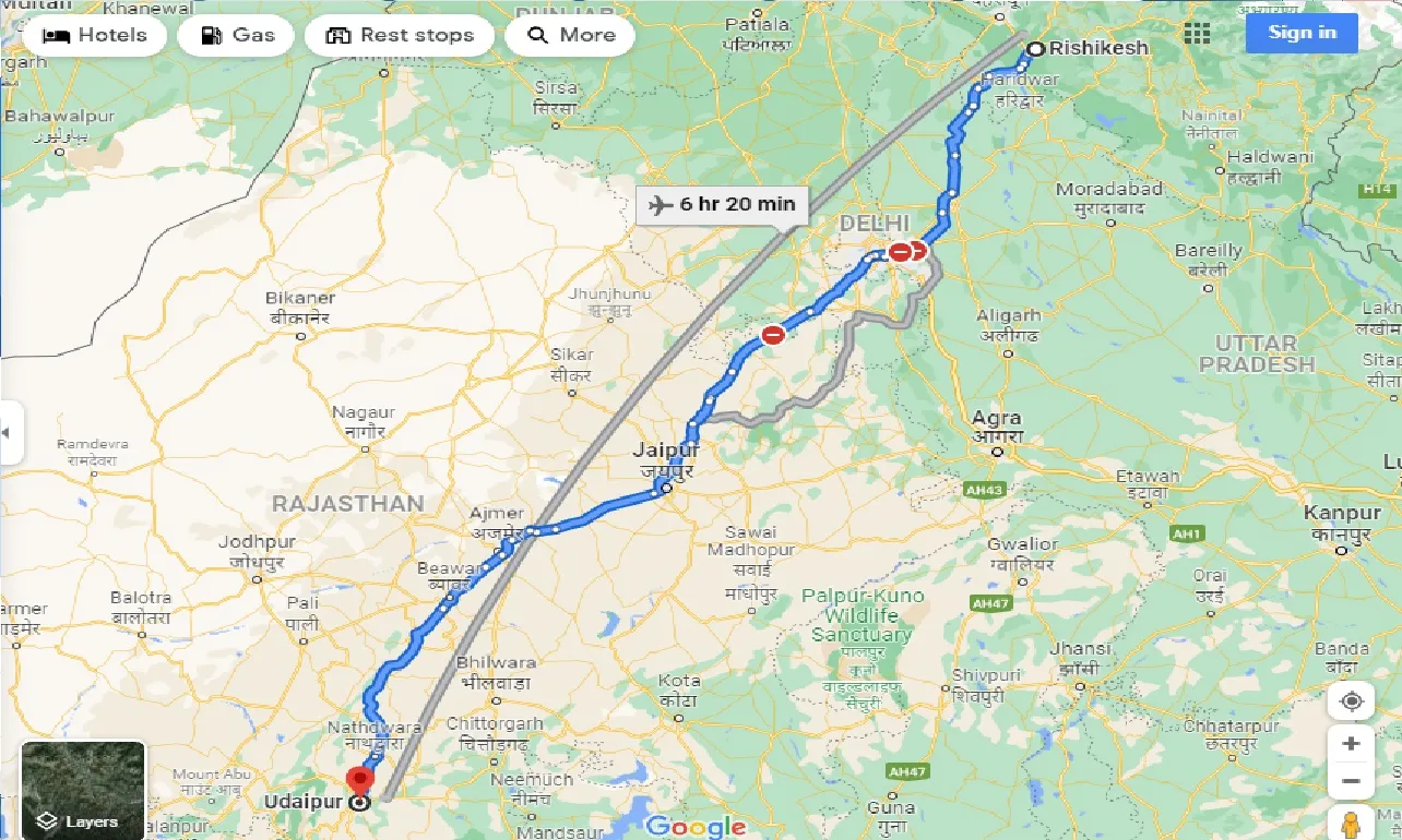 rishikesh-to-udaipur-taxi