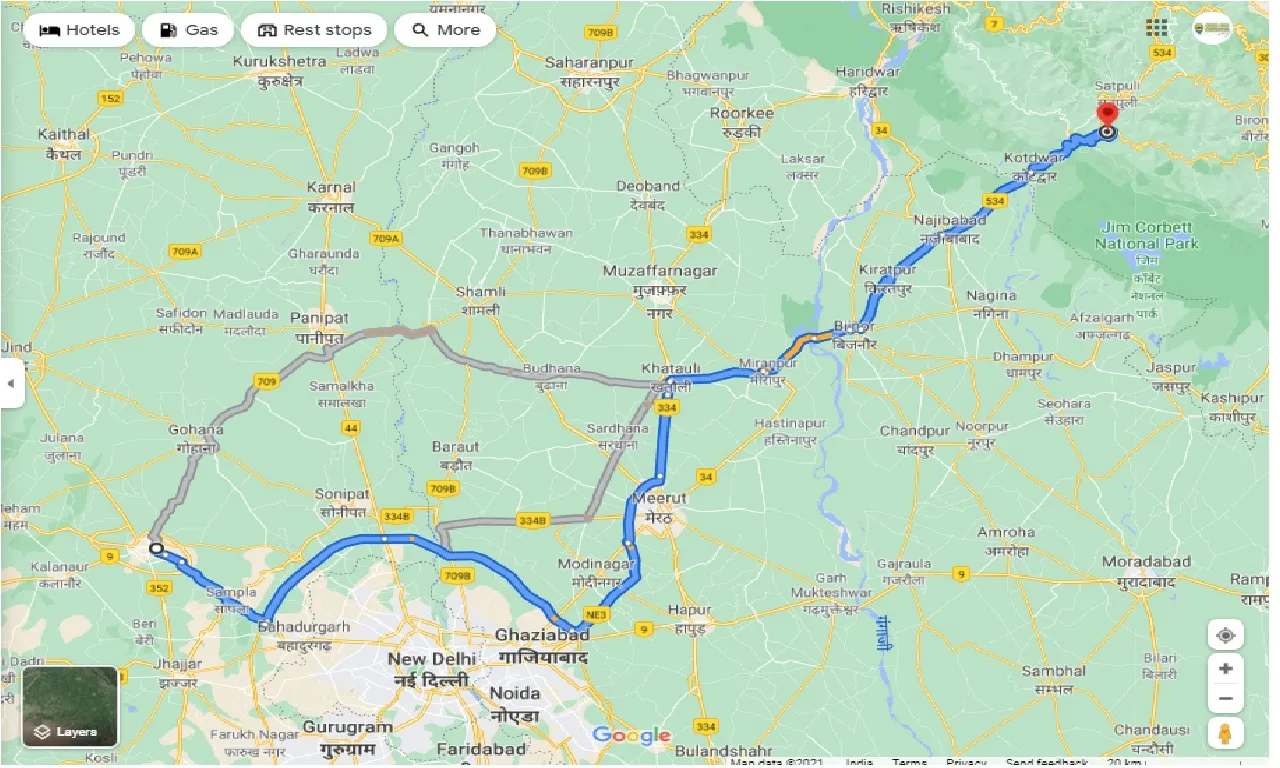 rohtak-to-lansdowne-round-trip