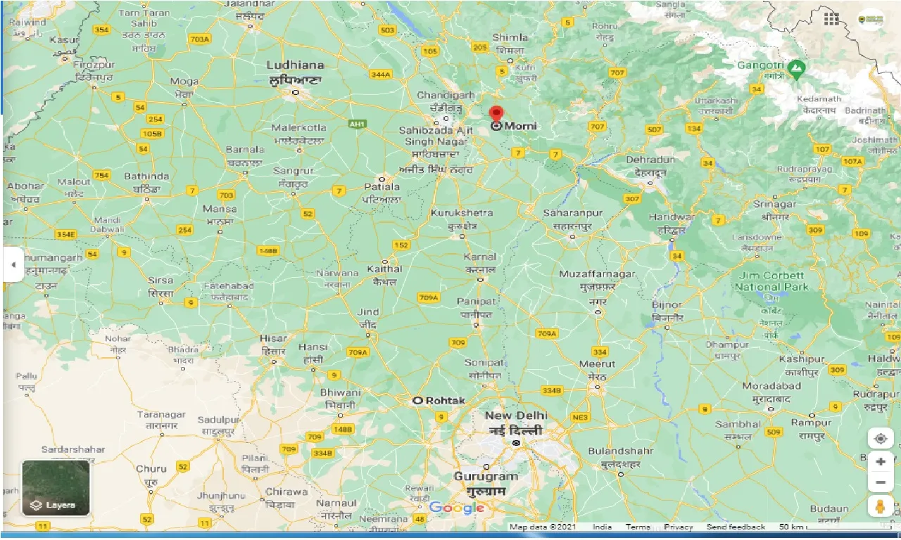 rohtak-to-morni-hills-round-trip