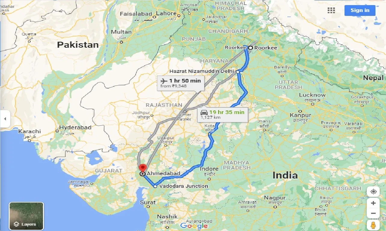 roorkee-to-ahmedabad-one-way