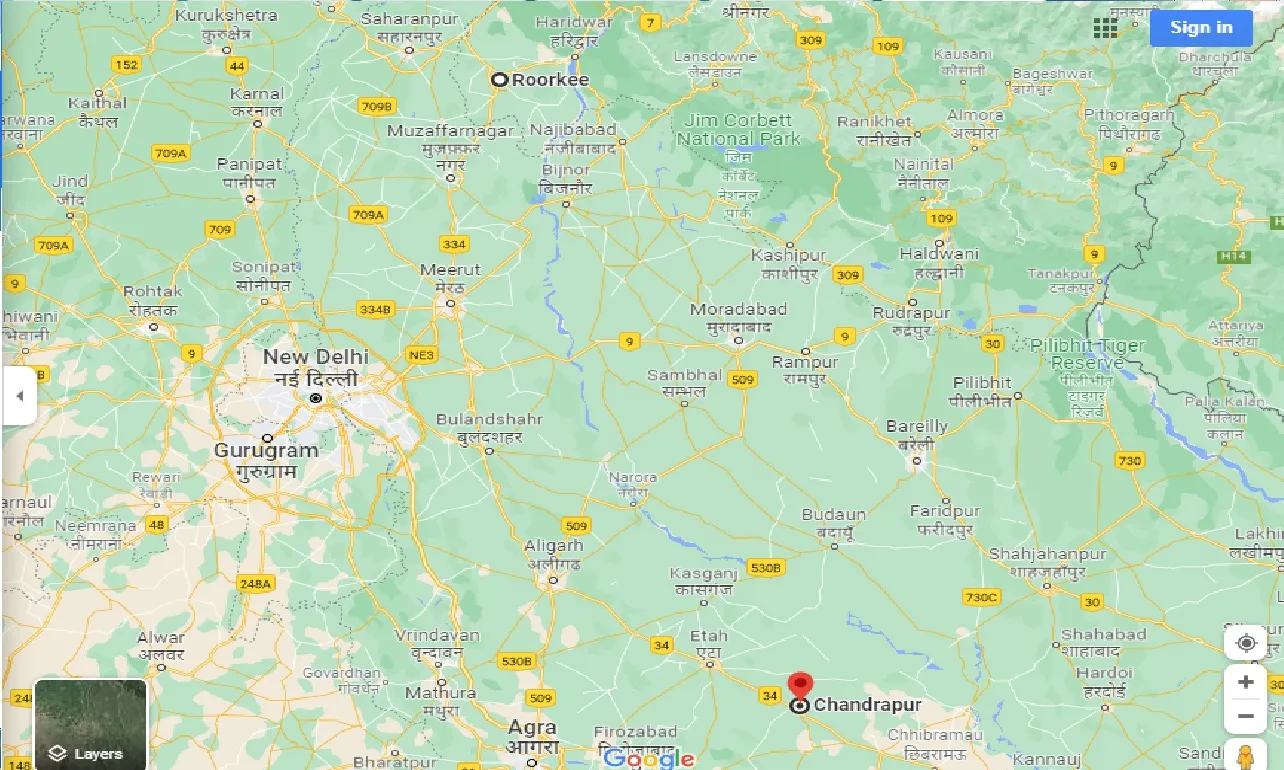 roorkee-to-chandrapur-taxi