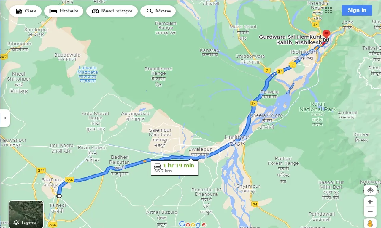roorkee-to-hemkund-sahib-taxi