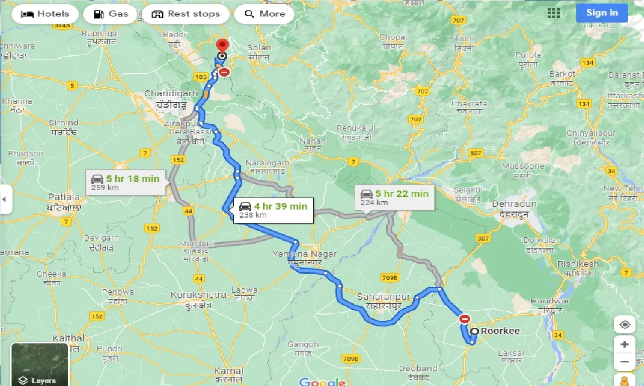 roorkee-to-kasauli-one-way