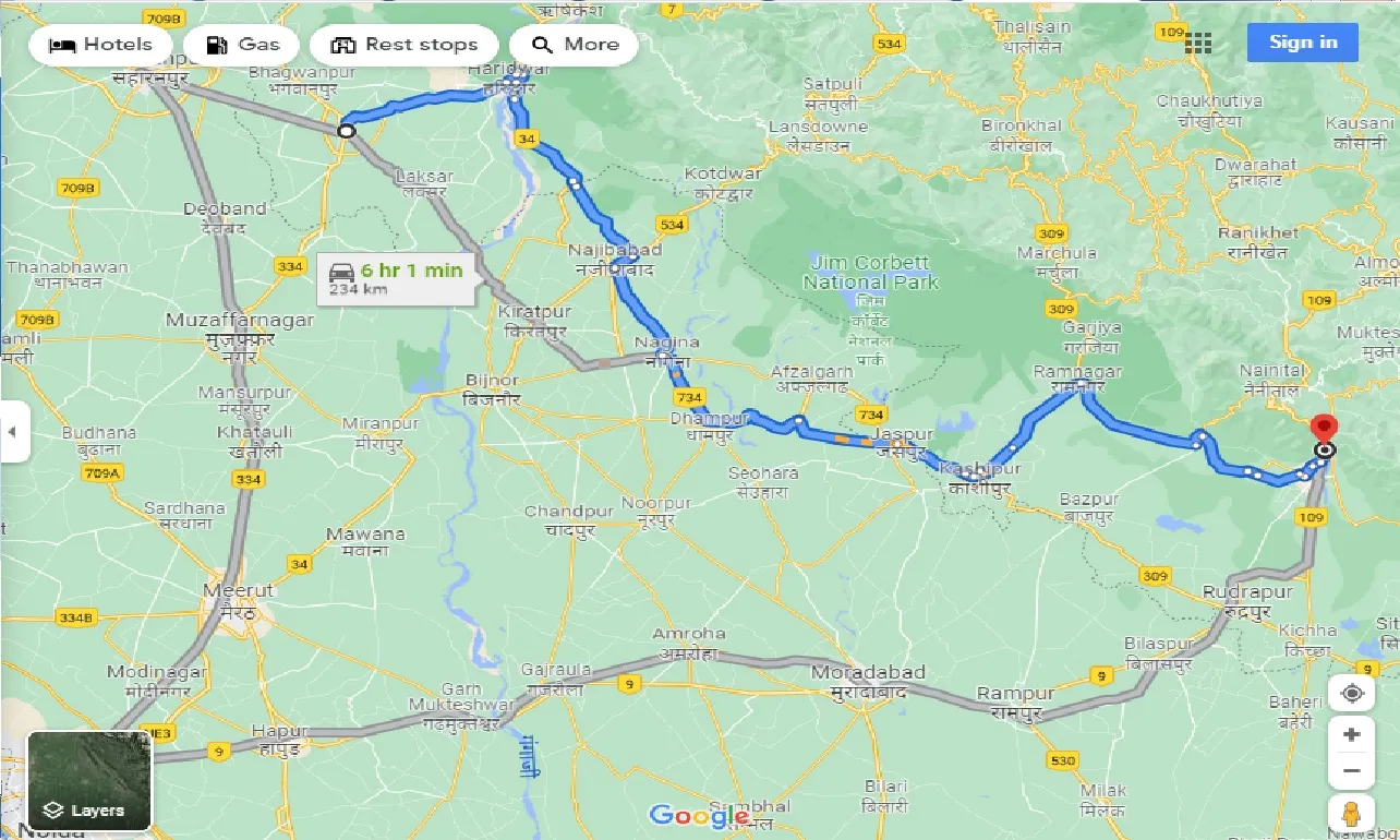 roorkee-to-kathgodam-taxi