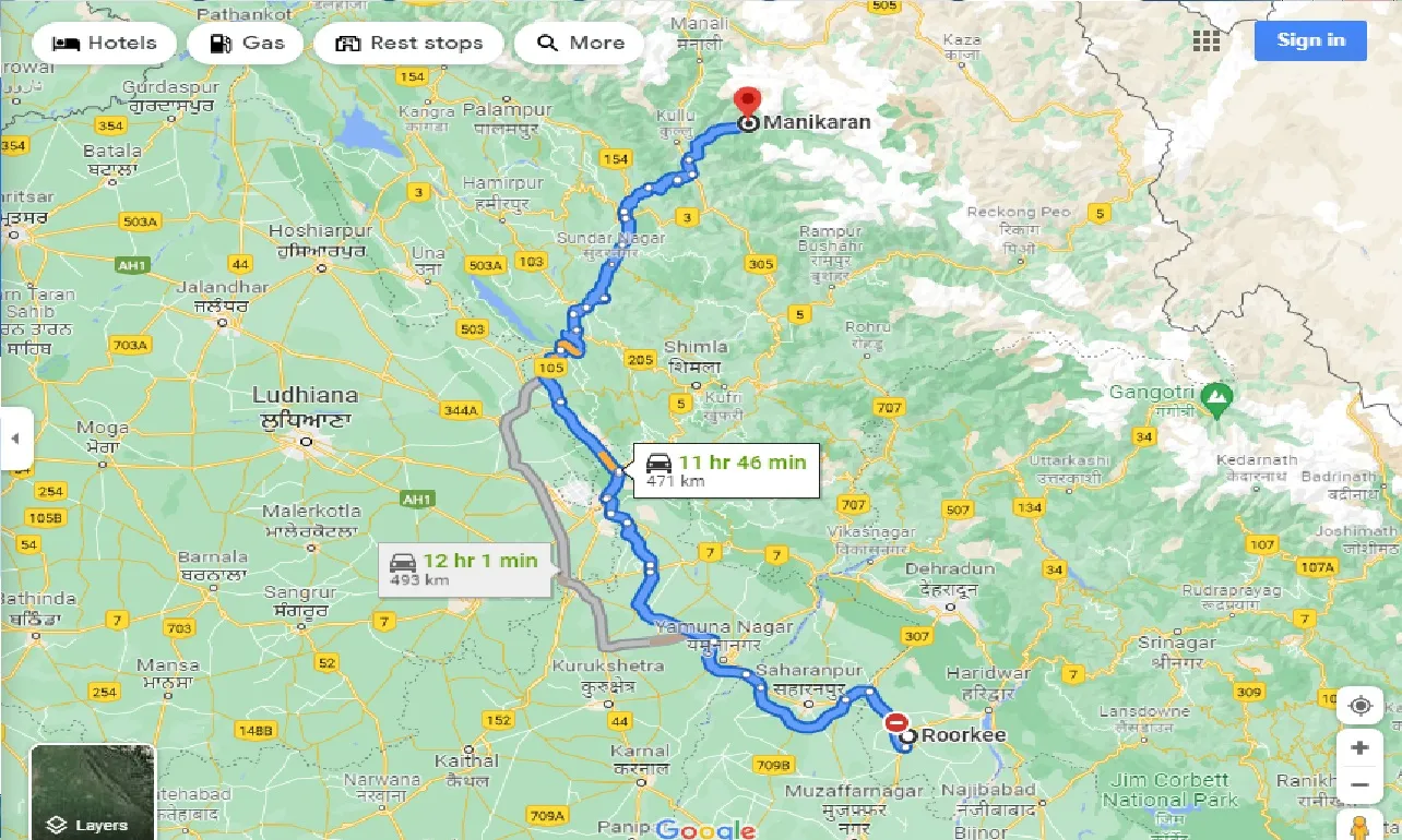 roorkee-to-manikaran-taxi