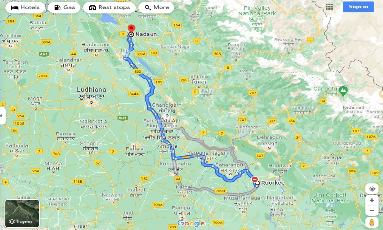 roorkee-to-nadaun-one-way