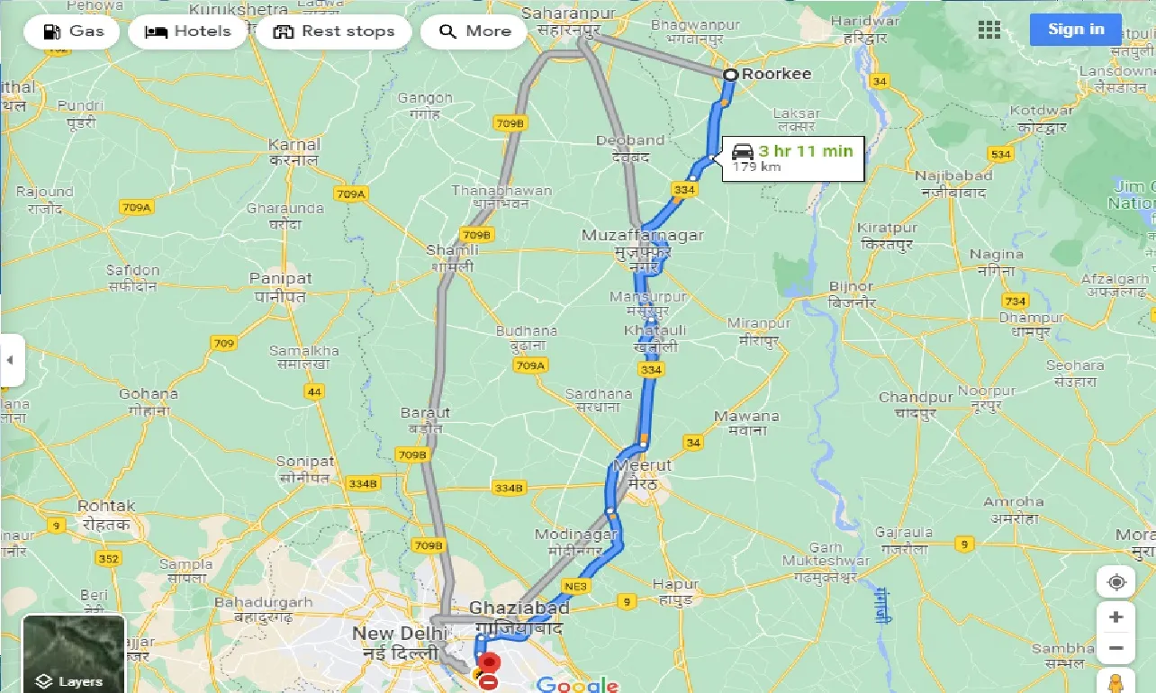 roorkee-to-noida-taxi