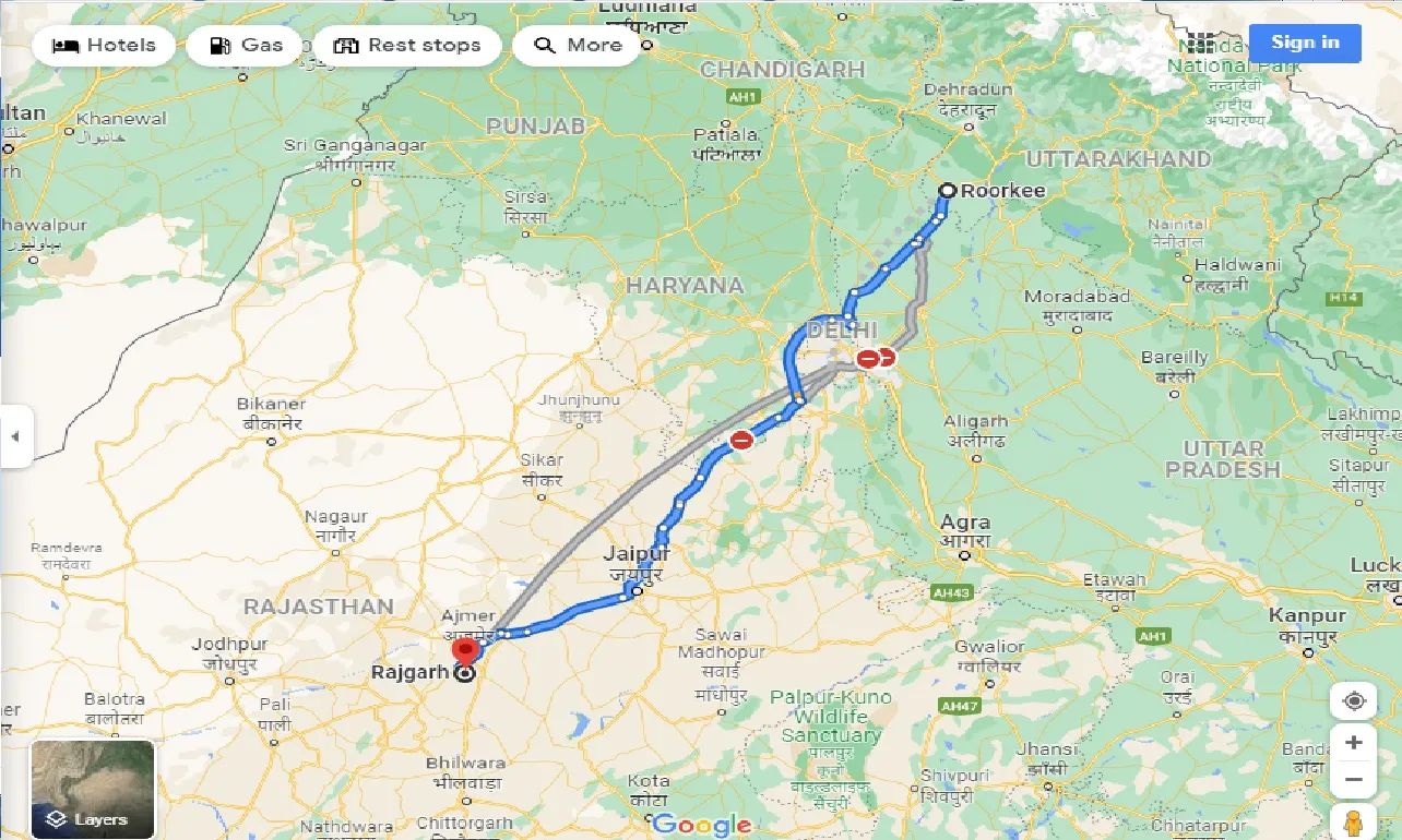 roorkee-to-rajgarh-hp-one-way