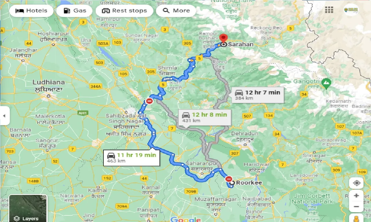roorkee-to-sarahan-one-way