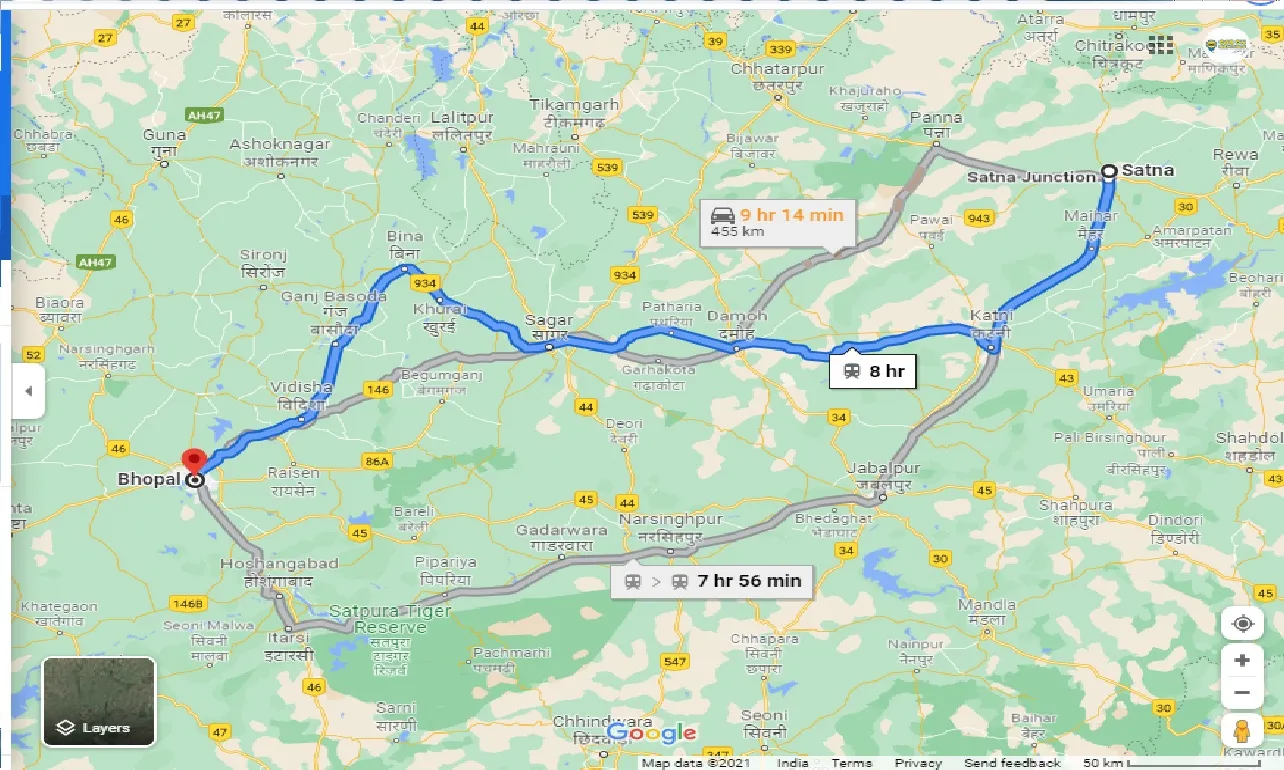 satna-to-bhopal-round-trip
