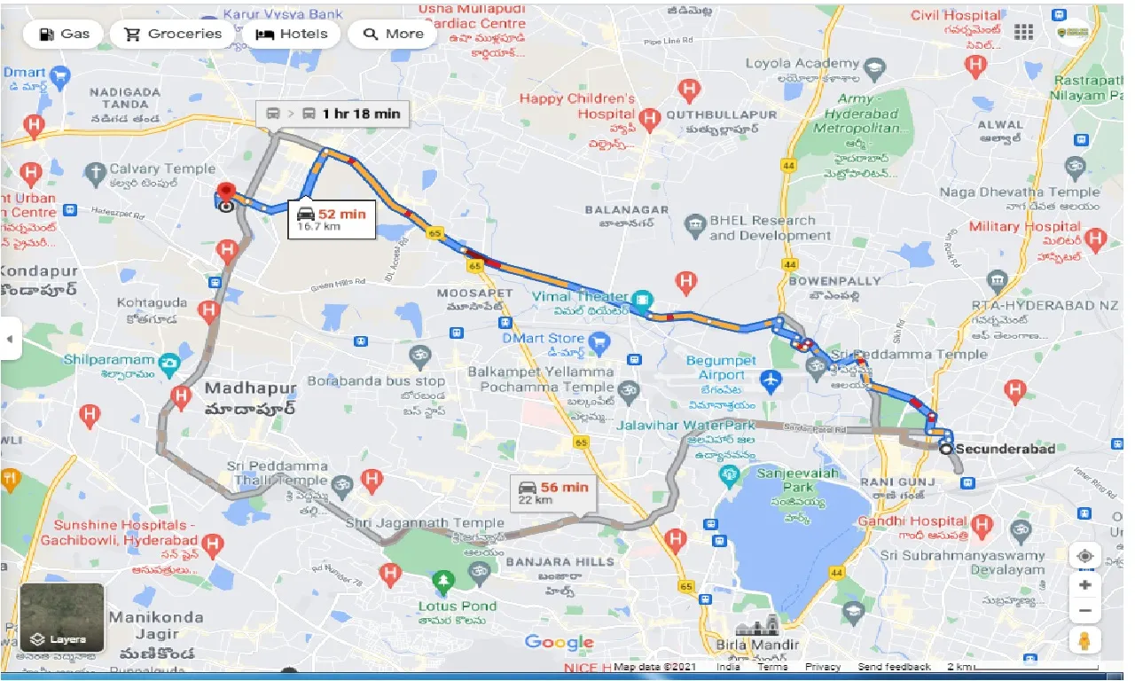 secunderabad-to-hyderabad-kphb-one-way