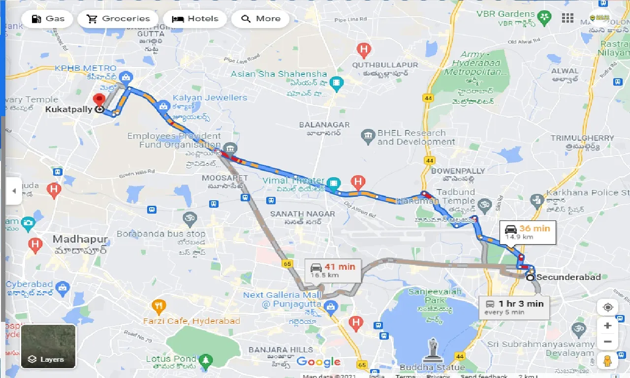 secunderabad-to-kukatpally-one-way