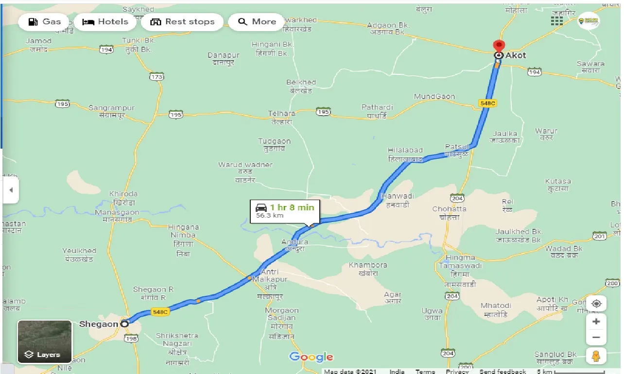 shegaon-to-akot-round-trip