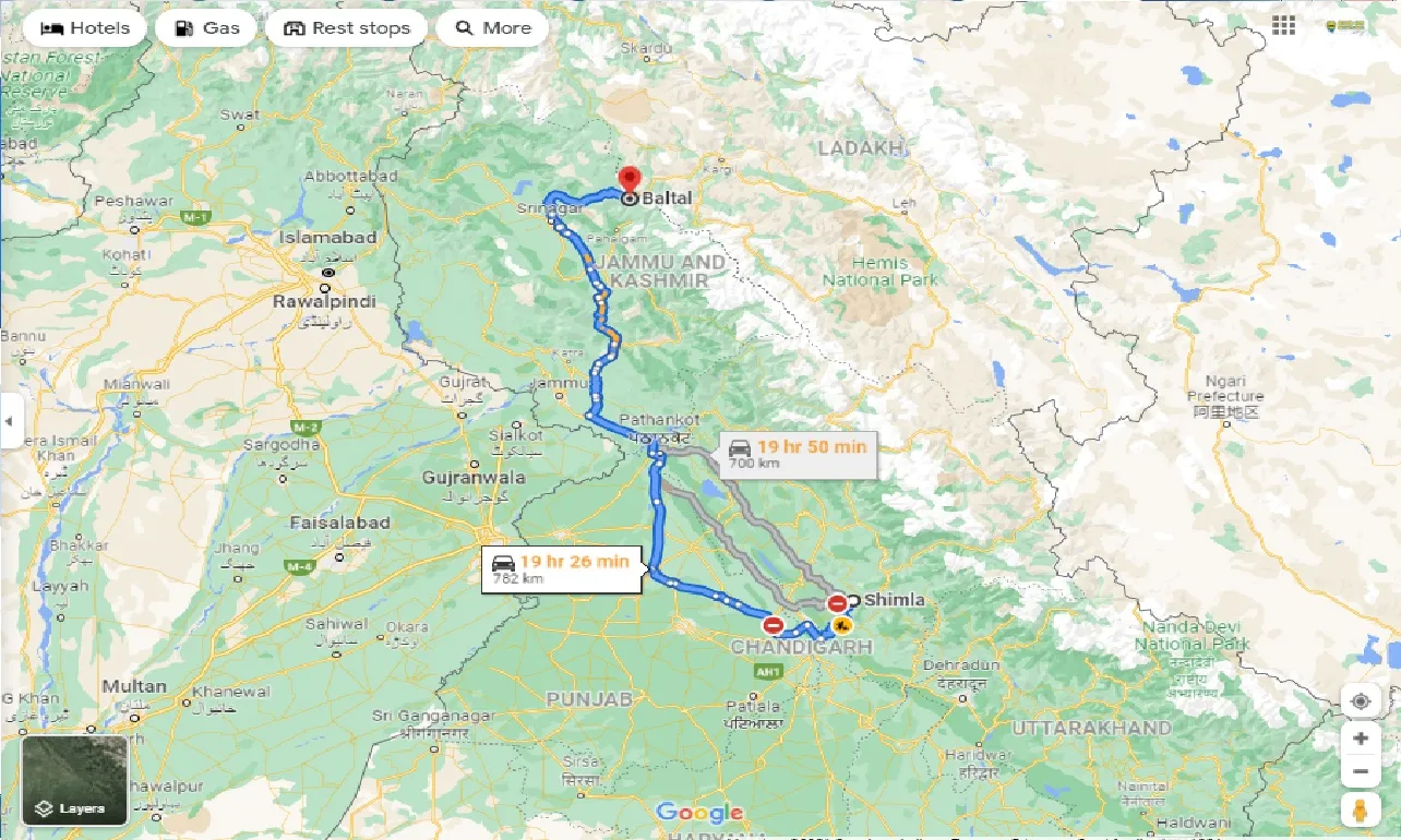 shimla-to-baltal-taxi