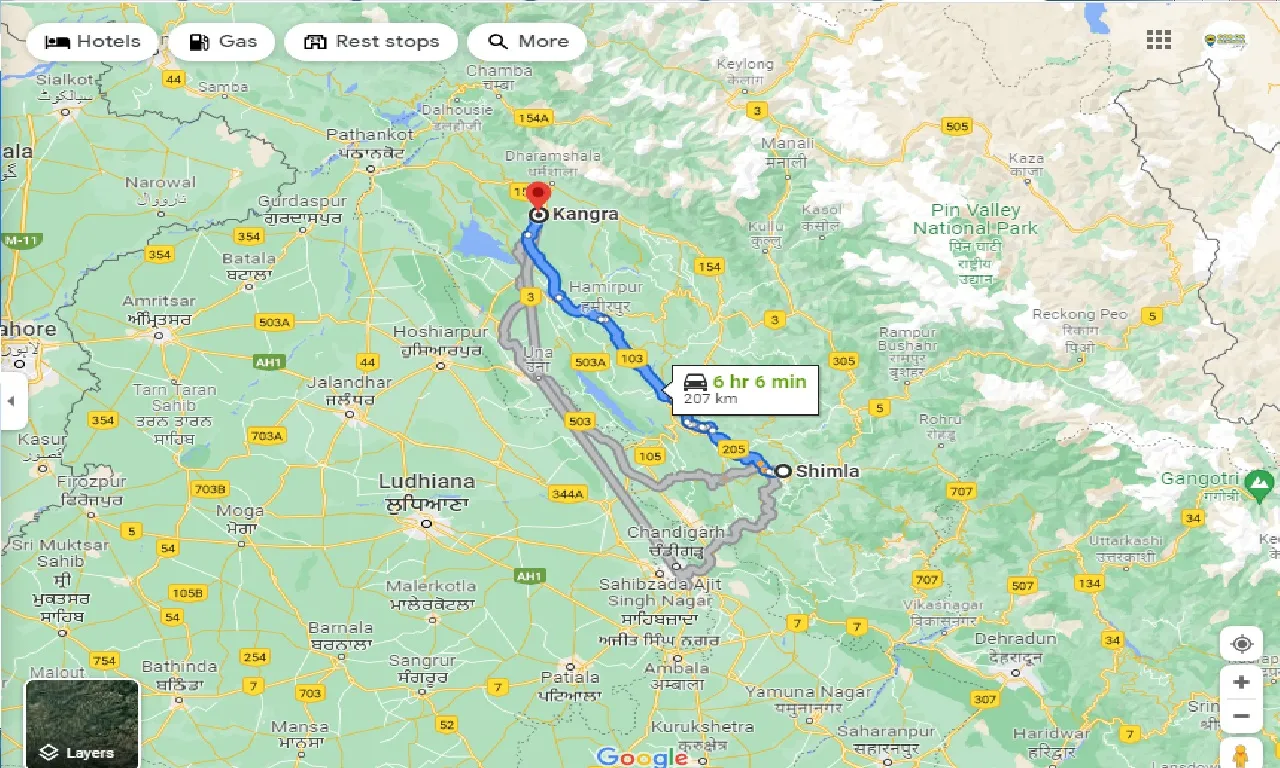 shimla-to-kangra-one-way