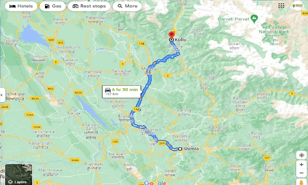 shimla-to-kullu-one-way