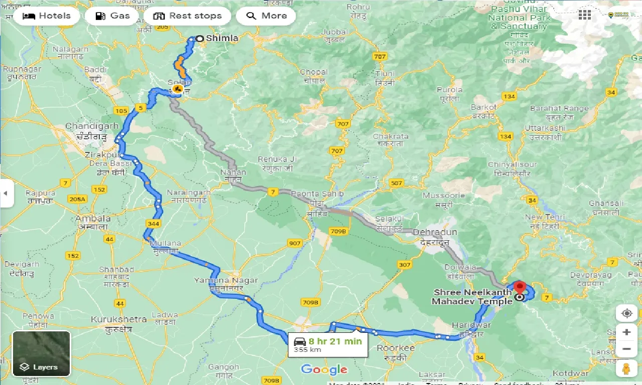 shimla-to-neelkanth-one-way