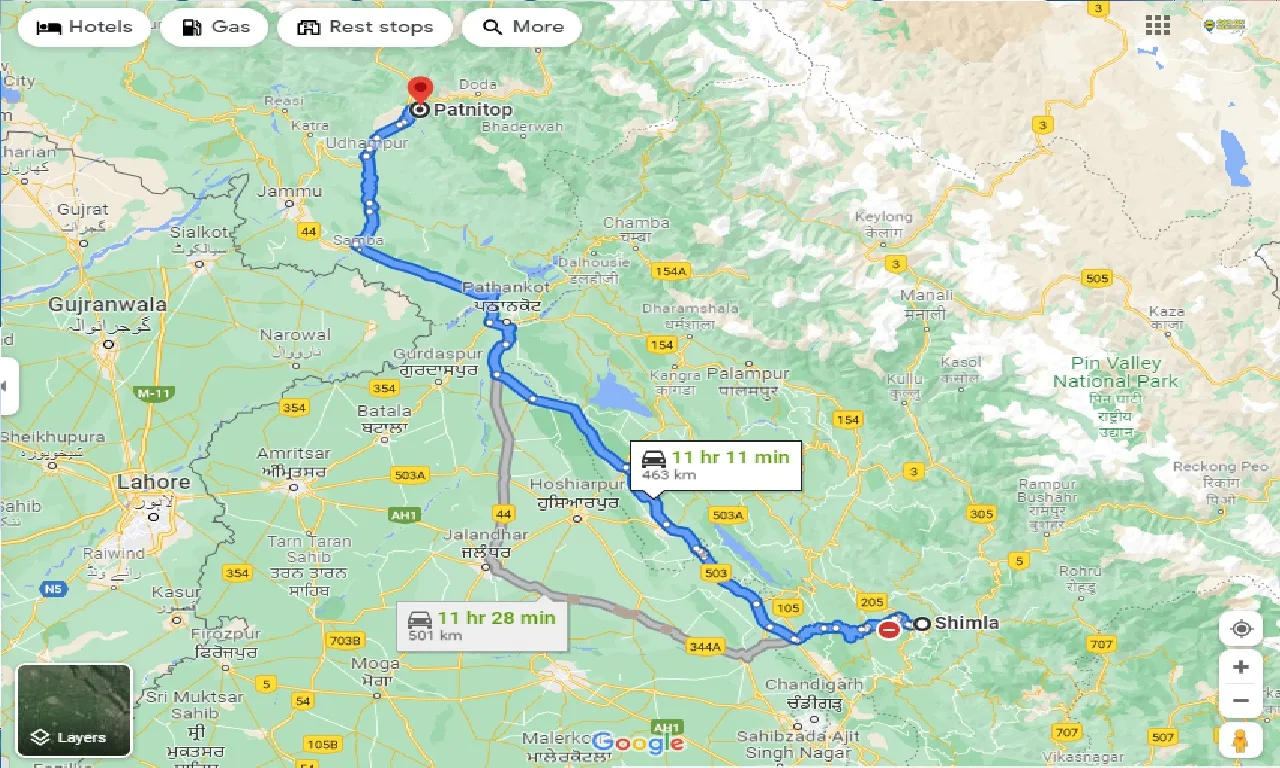 shimla-to-patnitop-one-way