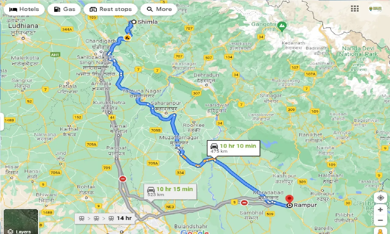shimla-to-rampur-one-way